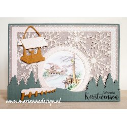Marianne Design Dies "Rectangles Snowflakes" LR0816