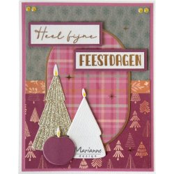 Marianne Design Die "Christmas Candles"