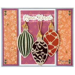 Marianne Design Die "Christmas Baubles - oval"  