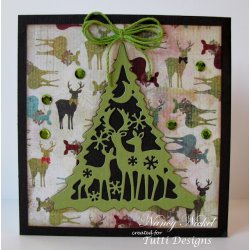 Tutti Designs Die "Deer Family Tree" 