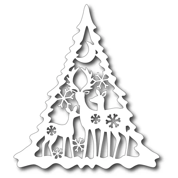 Tutti Designs Die "Deer Family Tree" 