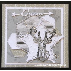 Marianne Design Dies "Geometric Deer" CR1445