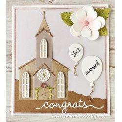 Marianne Design Dies "Church by Marleen" CR1520