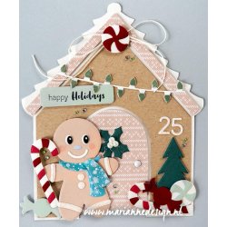 Marianne Design Dies "Gingerbread Dolls by Marleen" CR1564