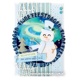 Marianne Design Dies "Art Texture Christmas Trees" CR1568