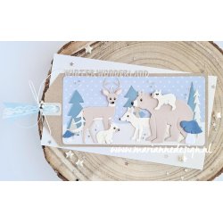 Marianne Design Dies "Let it Snow Circle by Marleen" CR1600