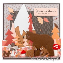 Marianne Design Dies "Bears by Marleen" CR1601