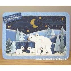 Marianne Design Dies "Pine Trees by Marleen" CR1602