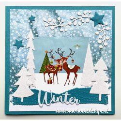 Marianne Design Dies "Pine Trees by Marleen" CR1602