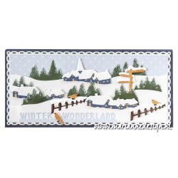 Marianne Design Dies "Slimline Forest Horizons" CR1604