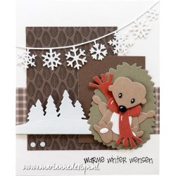 Marianne Design Dies "Slimline Forest Horizons" CR1604