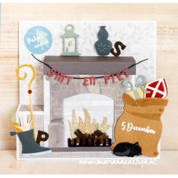 Marianne Design Dies "Fire Place by Marleen" CR1612