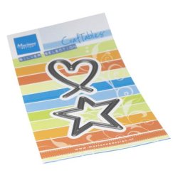 Marianne Design Dies "Heart And Star" CR1631
