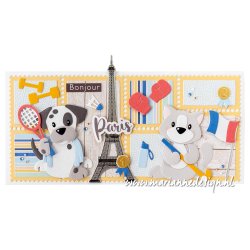 Marianne Design Dies "Layout Stamps Slimline" CR1658