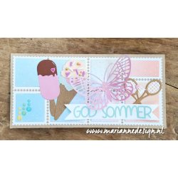 Marianne Design Dies "Layout Stamps Slimline" CR1658