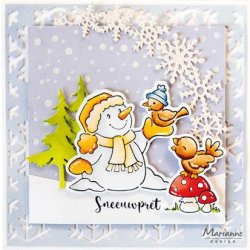 Marianne Design Dies "Background Ice Crystals" CR1677