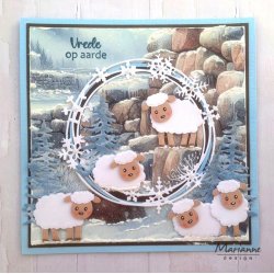 Marianne Design Dies "Sheep by Marleen"  