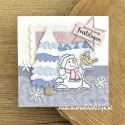 Marianne Design Dies "Snowy Tree by Marleen" COL1554