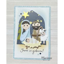 Marianne Design Dies "Nativity set by Marleen" COL1576