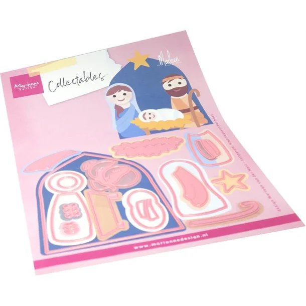 Marianne Design Dies "Nativity set by Marleen" COL1576