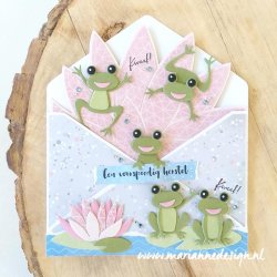 Marianne Design: "Elines Snowflake Kisses" - A5 