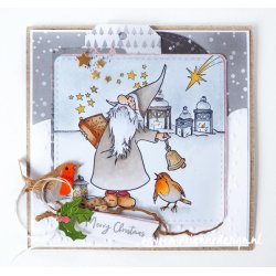Marianne Design: "Elines Snowflake Kisses" - A5 