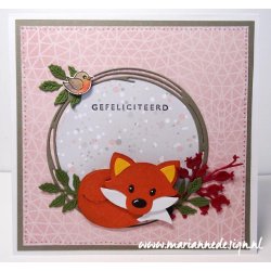 Marianne Design: "Elines Snowflake Kisses" - A5 