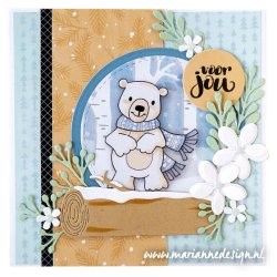 Marianne Design: "Sparkling Snow" - A4 