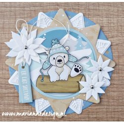 Marianne Design: "Sparkling Snow" - A4 