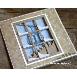 Marianne Design: "Sparkling Snow" - A4 