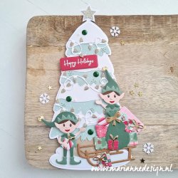 Marianne Design: "Jolly Christmas" - A4 