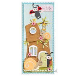 Marianne Design: "Sweet Flowers" - A4 