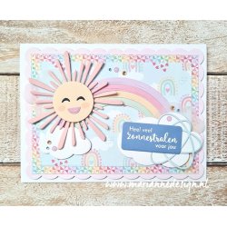 Marianne Design: "Over the Rainbow" - A4 