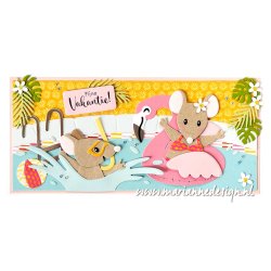 Marianne Design: "Fresh Lemonade" - Ensfarvet 
