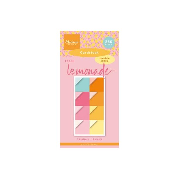 Marianne Design: "Fresh Lemonade" - Ensfarvet 