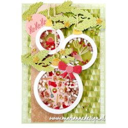 Marianne Design: "Christmas Bakery" - Ensfarvet 