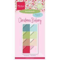 Marianne Design: "Christmas Bakery" - Ensfarvet 