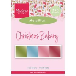 Marianne Design: "Christmas Bakery" - A5 Metallics