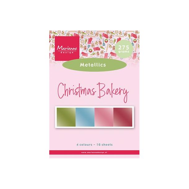 Marianne Design: "Christmas Bakery" - A5 Metallics