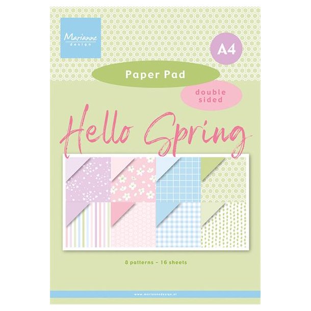 Marianne Design: "Hello Spring" - A4 