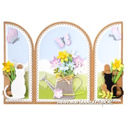 Marianne Design: "Hello Spring" - Ensfarvet 