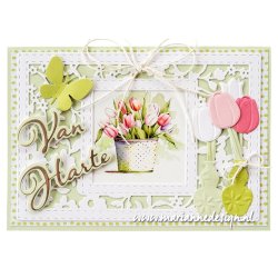 Marianne Design: "Hello Spring" - Ensfarvet 