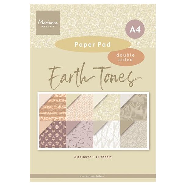 Marianne Design: "Earth Tones" - A4 