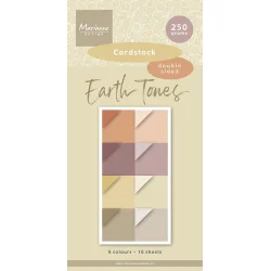 Marianne Design: "Earth Tones" - Ensfarvet 
