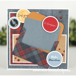 Marianne Design: "Hi Handsome!" - A4 