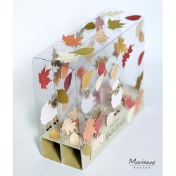 Marianne Design: "Autumn Leaves" - Ensfarvet