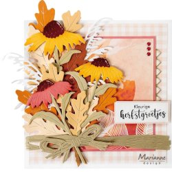 Marianne Design: "Autumn Leaves" - Ensfarvet