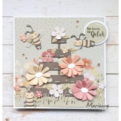 Marianne Design: "Autumn Leaves" - Ensfarvet