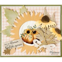 Marianne Design: "Autumn Leaves" - Ensfarvet