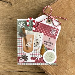 Marianne Design: "Merry Christmas" - Ensfarvet